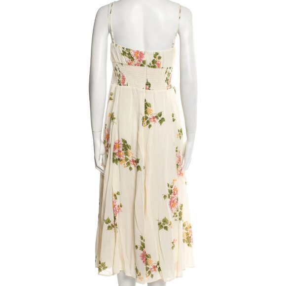 Reformation Floral Print Long Dress Size 10 - Picture 3 of 3